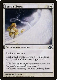Serra's Boon Foil 17