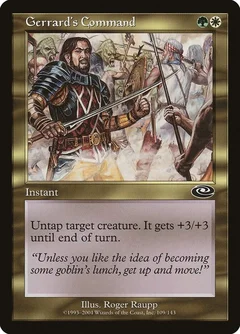 Gerrard's Command Foil 109