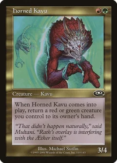 Horned Kavu Foil 110