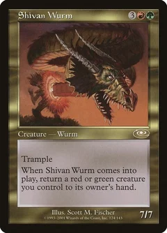 Shivan Wurm Foil 124