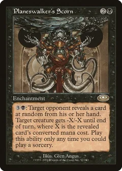 Planeswalker's Scorn Foil 52