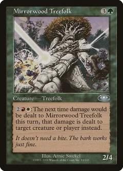 Mirrorwood Treefolk Foil 83