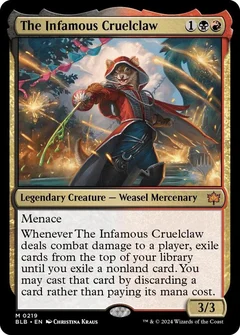 The Infamous Cruelclaw Foil 219