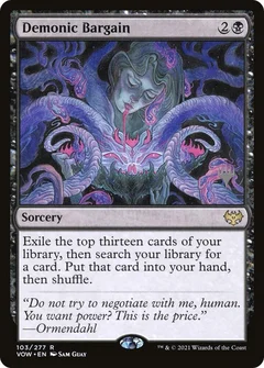 Demonic Bargain Foil 103