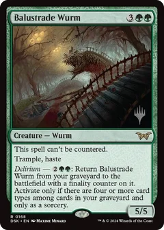 Balustrade Wurm Foil 168
