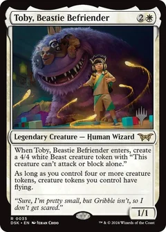 Toby, Beastie Befriender Foil 35