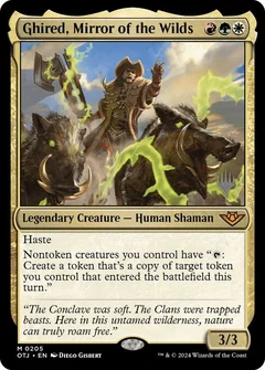 Ghired, Mirror of the Wilds Foil 205
