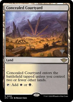 Concealed Courtyard Foil 268