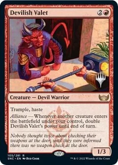 Devilish Valet Foil 105