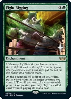 Fight Rigging Foil 145
