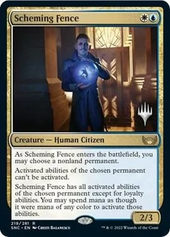 Scheming Fence 219