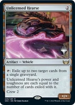 Unlicensed Hearse Foil 246