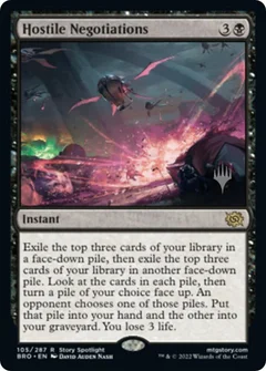 Hostile Negotiations 105