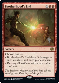 Brotherhood's End Foil 128