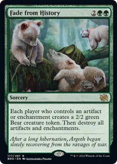 Fade from History Foil 177