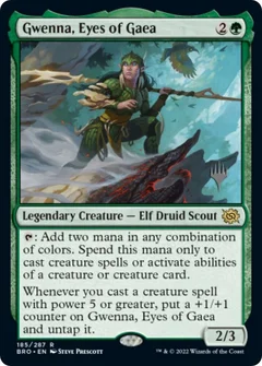 Gwenna, Eyes of Gaea Foil 185