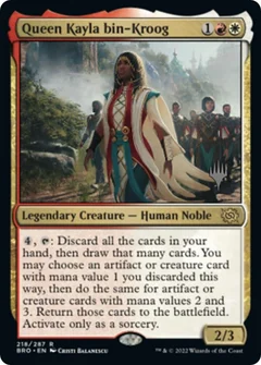 Queen Kayla bin-Kroog Foil 218
