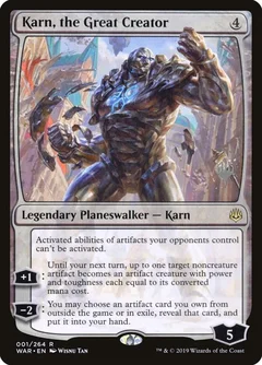 Karn, the Great Creator Foil 1