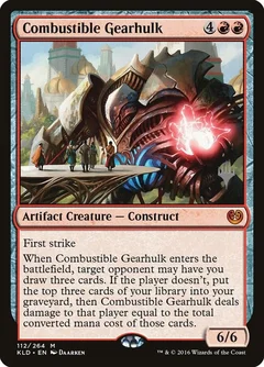 Combustible Gearhulk Foil 112