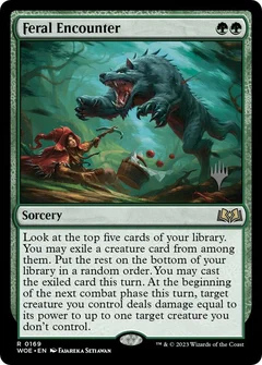 Feral Encounter Foil 169