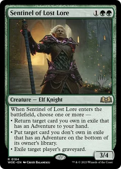 Sentinel of Lost Lore Foil 184