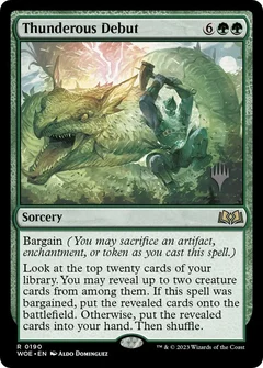 Thunderous Debut Foil 190