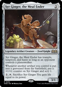 Syr Ginger, the Meal Ender Foil 252