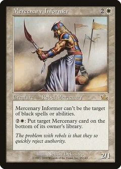 Mercenary Informer Foil 15