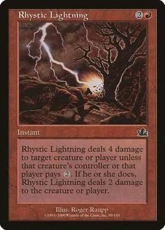 Rhystic Lightning Foil 99