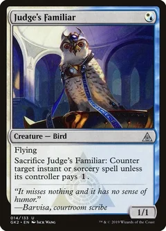 Judge's Familiar 14