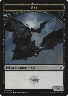 Bat // Spirit (010) Double-Sided Token 3 // 10