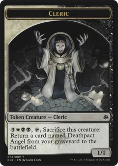 Cleric // Treasure Double-Sided Token 4 // 12