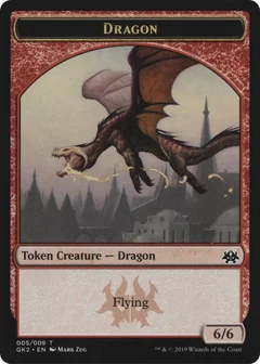 Dragon // Goblin Double-Sided Token 5 // 6