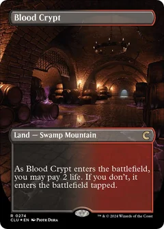 Blood Crypt (Borderless) Foil 274