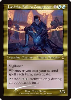 Lavinia, Foil to Conspiracy (Retro Frame) 284