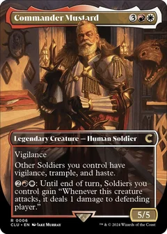 Commander Mustard (Borderless) 6