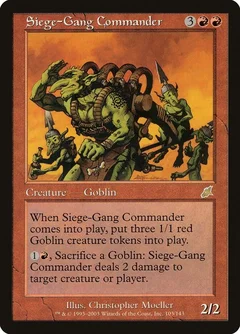 Siege-Gang Commander Foil 103