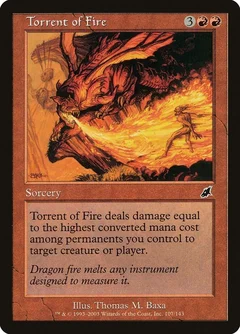 Torrent of Fire Foil 107