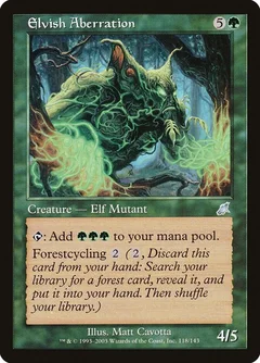 Elvish Aberration Foil 118