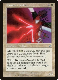 Karona's Zealot Foil 18