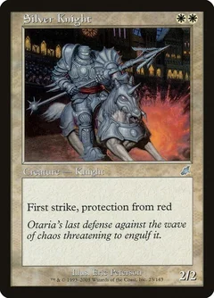 Silver Knight Foil 23