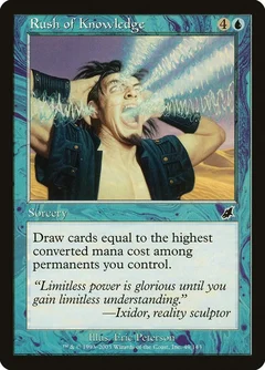 Rush of Knowledge Foil 49