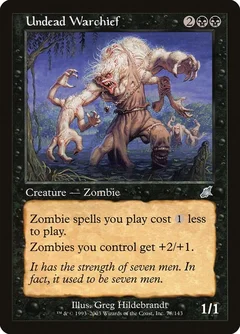 Undead Warchief Foil 78