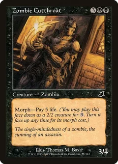 Zombie Cutthroat Foil 81