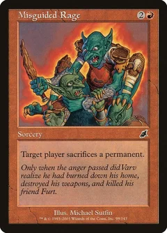 Misguided Rage Foil 99