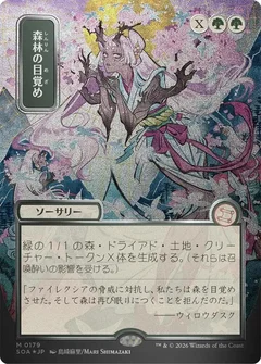 Awaken the Woods (JP Alternate Art) (Silver Scroll Foil) 179