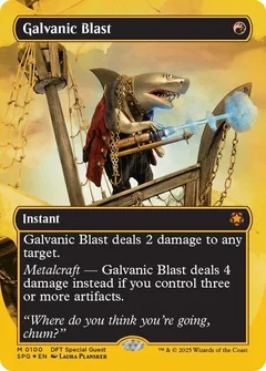 Galvanic Blast (Borderless) (First-Place Foil) 100
