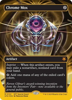 Chrome Mox (Borderless) (First-Place Foil) 102
