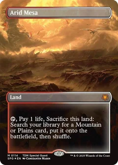 Arid Mesa (Borderless) (Dragonscale Foil) 114