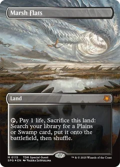 Marsh Flats (Borderless) (Dragonscale Foil) 115